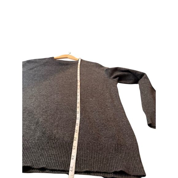 Goodthreads Gray 100% Lambswool Wool Pullover Crew Neck Sweater Men’s Size M - Picture 12 of 16